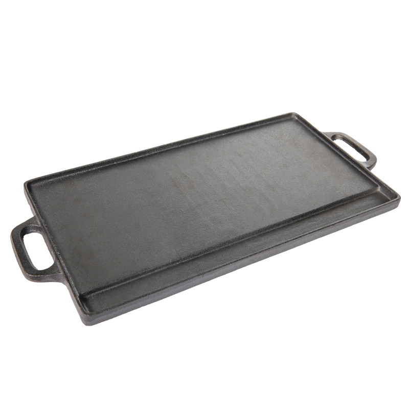 Traeger BAC382 Reversible Griddle, Iron, Black, Side-Grip Handle
