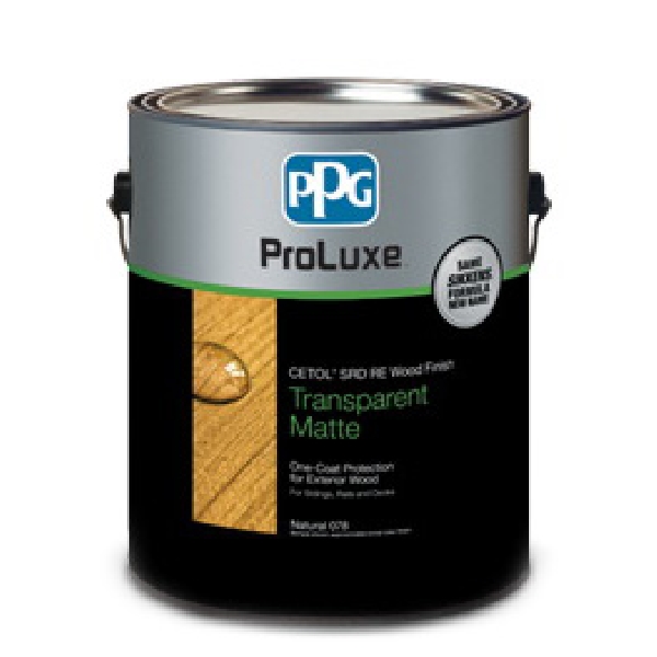 PPG SIK250-078/05 Transparent Stain, Matte, Natural, Liquid, 5 gal, Pail