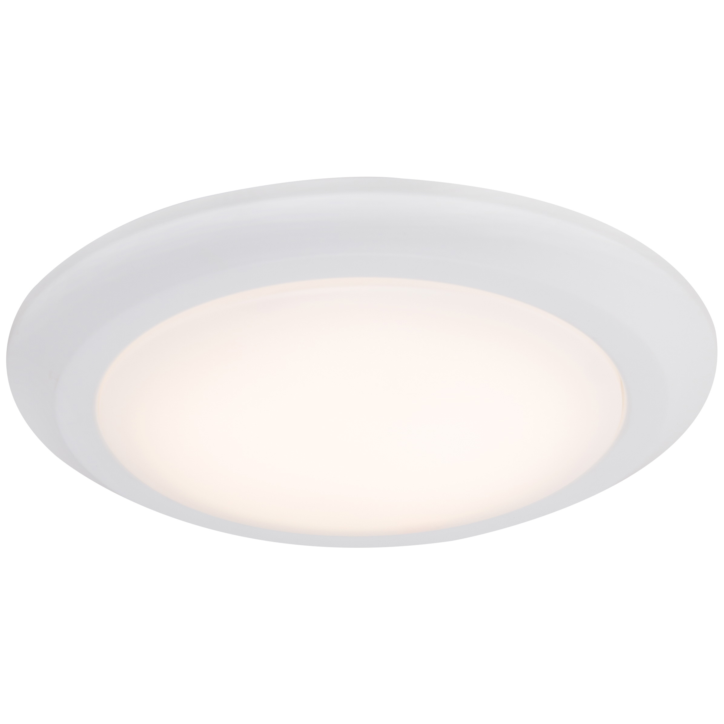 CL006AC1215-16 Flush-Mount Ceiling Fixture, 120 V, 17 W, 1-Lamp, LED Lamp, 1200 Lumens, 3000 K Color Temp