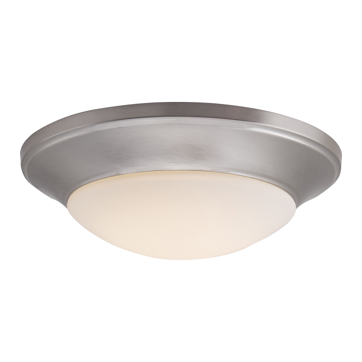 CL500-AC Flush-Mount Ceiling Fixture, 120 V, 15 W, 1-Lamp, LED Lamp, 800 Lumens, 3000 K Color Temp