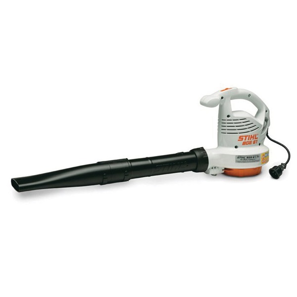 BGE 61 Handheld Blower, 9.2 A, 120 V, 1.1 kW, 285 cfm Air, Gray/Orange