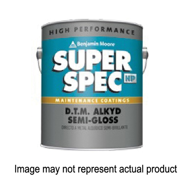 Benjamin Moore Super Spec HP P23 Series P2360-004 DTM Rust Preventative Paint, Low Luster, Bronze, 1 qt, Can