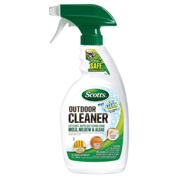 OXICLEAN 51080 Outdoor Cleaner, 32 oz, Liquid, Clear
