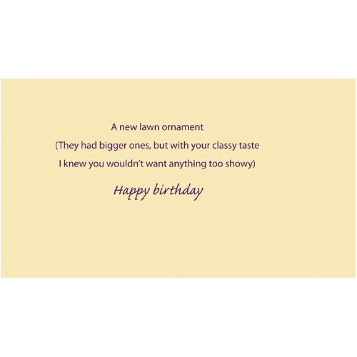 Jumping Cracker Beans BD-0123 Greeting Card, Birthday, Includes: Flamingo Pick - 2