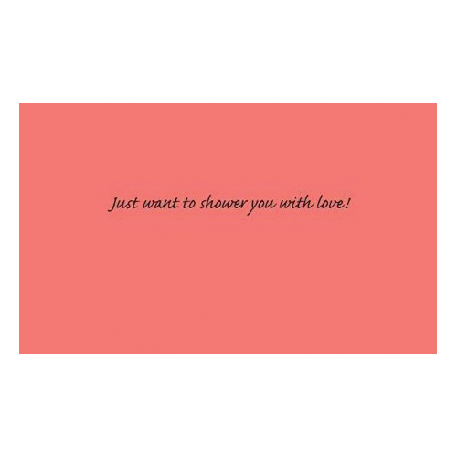 Jumping Cracker Beans AA-0652 Affection Card - 2