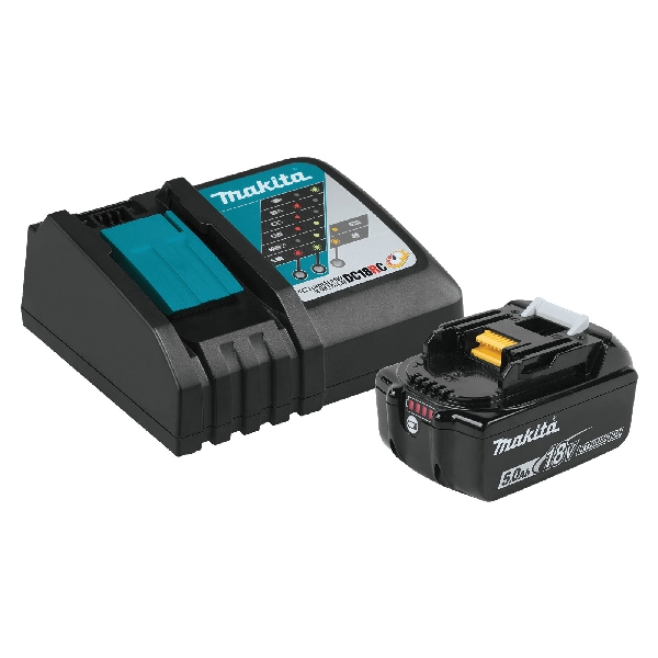 BL1850BDC1 Battery and Charger Starter Pack, 18 V Output, 5 Ah, 45 min Charge, Battery Included: Yes