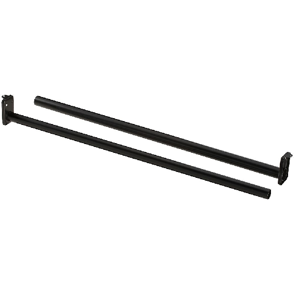 S840-199 Closet Rod, 30 to 48 in L, Steel, Oil-Rubbed Bronze