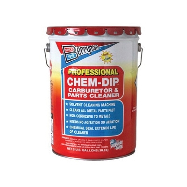 Berryman Chem-Dip 0905 Professional Parts Cleaner, 5 gal, Liquid