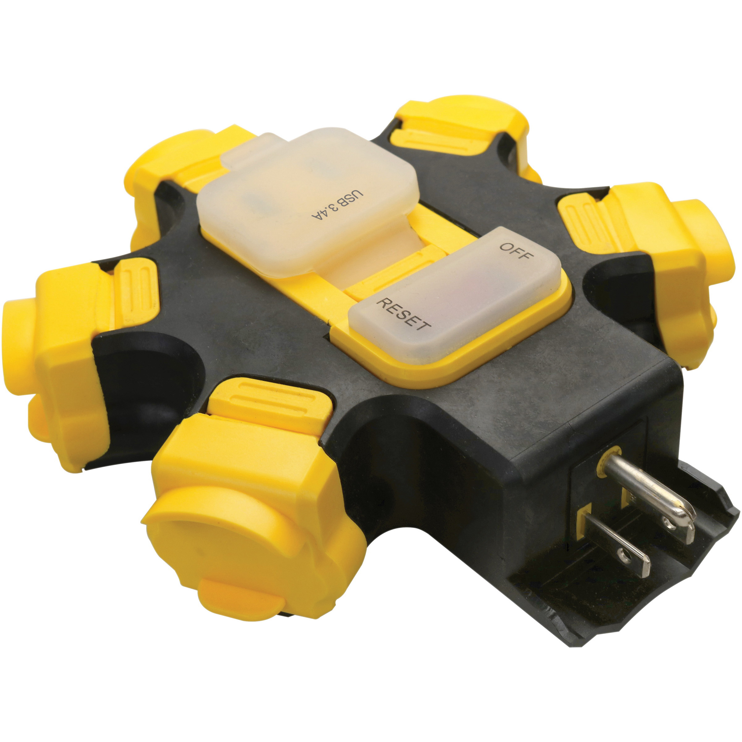 PowerZone ORPBPHU345 Outdoor Hub, 3.4 A, 125 V, 2 -USB Port