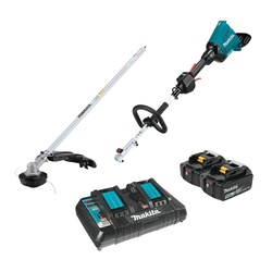 XUX01M5PT Power Head Kit with String Trimmer Attachment, Battery Included, 5 Ah, 36 V, Lithium-Ion, 3-Speed