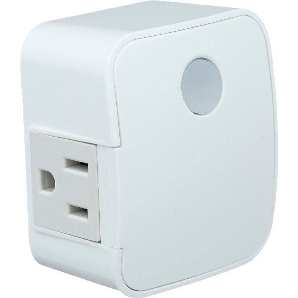 AmerTac RFK1600LC Indoor Wall Switch, 15 A, 1875 W, White - 2