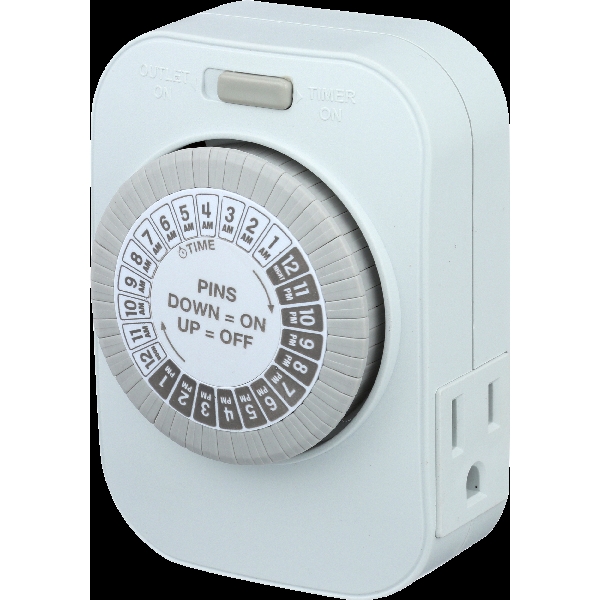 AmerTac TM1609DHB Daily Timer, 15 A - 2