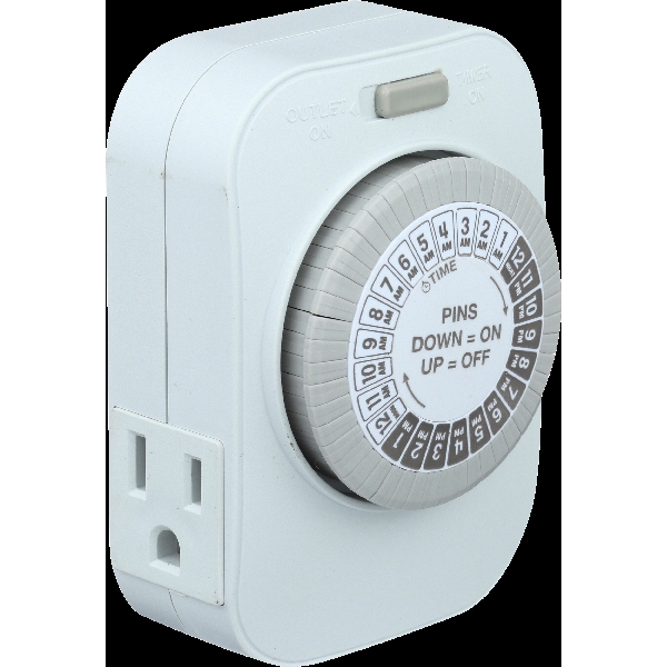 AmerTac TM1609DHB Daily Timer, 15 A - 4