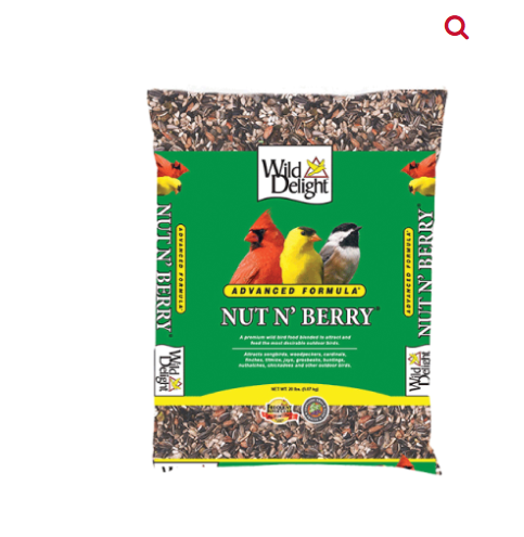 Nut N' Berry 366050 Wild Bird Food, Blended, 5 lb Bag