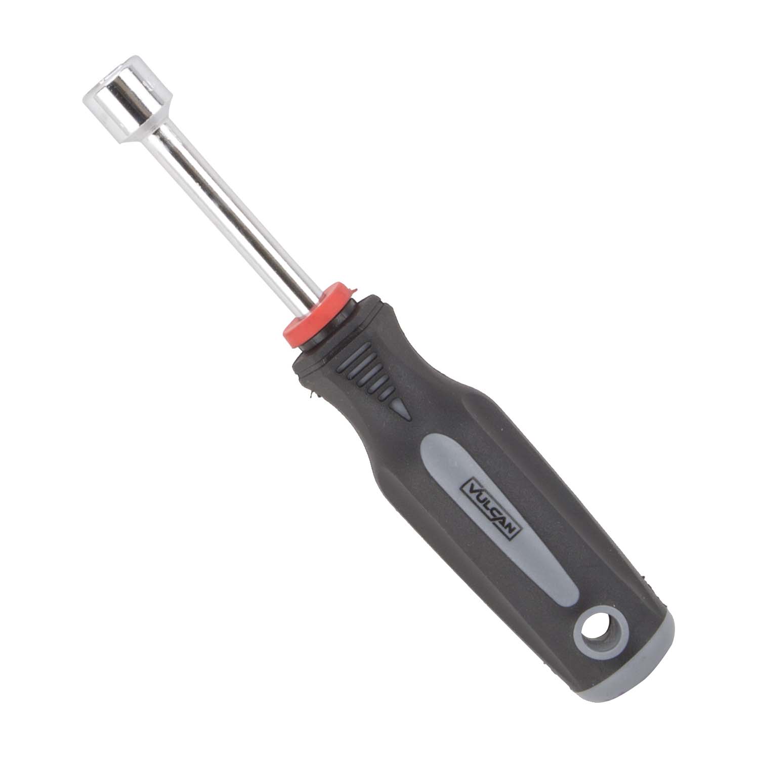 MC-SD44 Nut Driver, 12 mm Drive, 7 in OAL, Cushion Grip Handle, Gray/Black Handle, 3 in L Shank