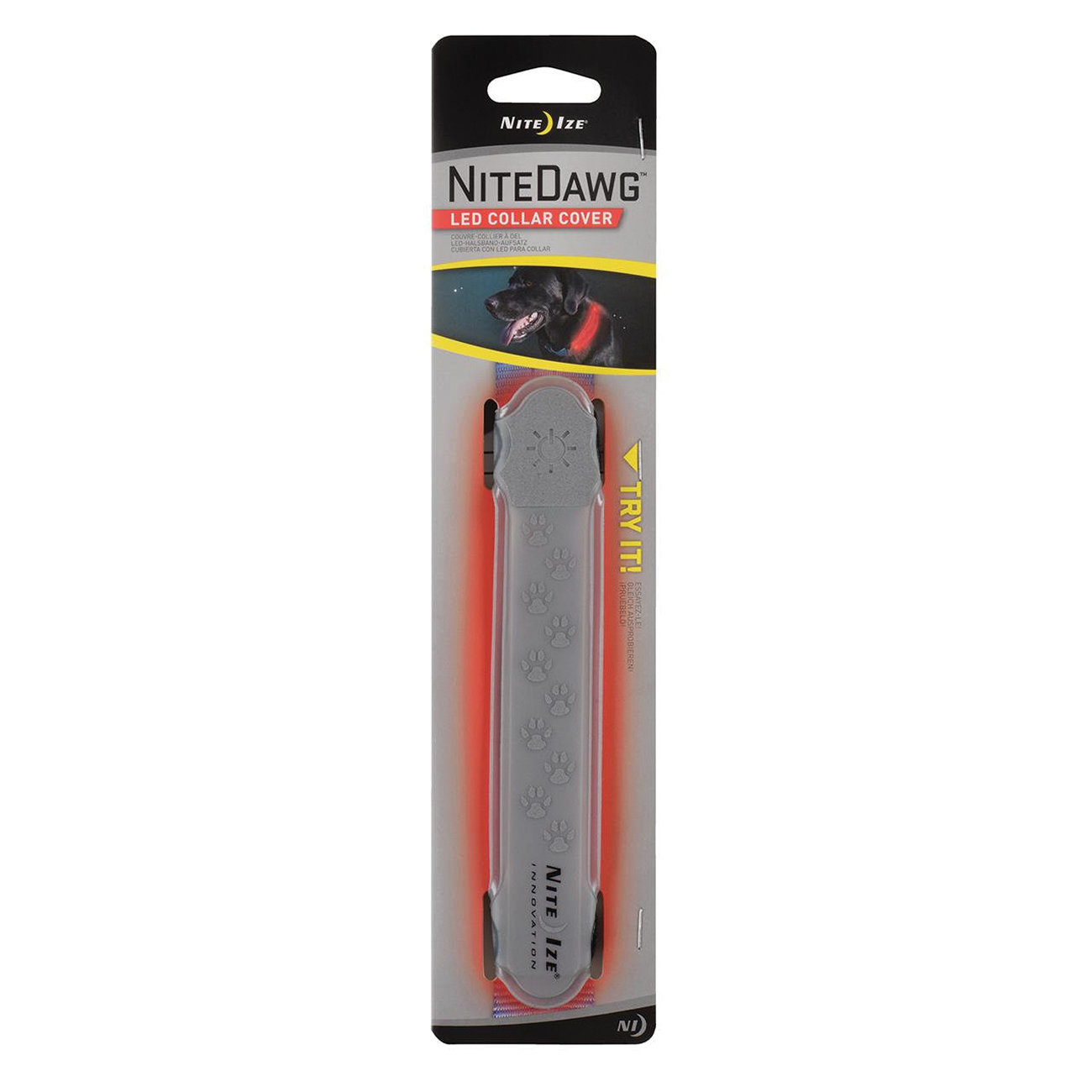 Nite Ize NDCC-03-09 LED Collar Cover, Gray - 2