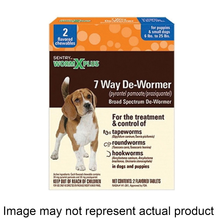 3930 Dewormer, Tablet, Brown, Liver, 2 Count Box