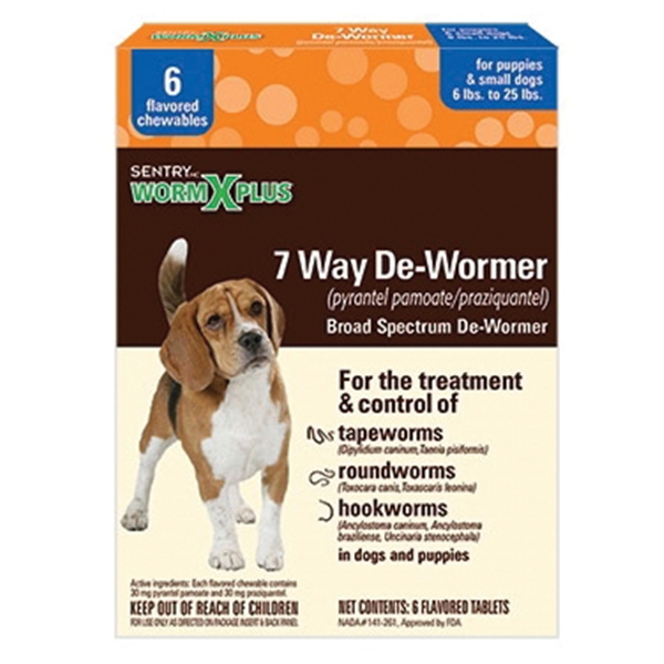 3932 Dewormer, Tablet, 6 Count