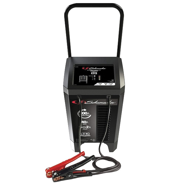 SC1324 Battery Charger/Engine Starter, 2/40 A Continuous, 6 A Intermittent Charge, 12 V Output, AGM Battery
