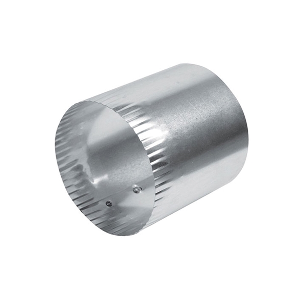FDC4XZW Duct Connector, 4 in Union, Aluminum