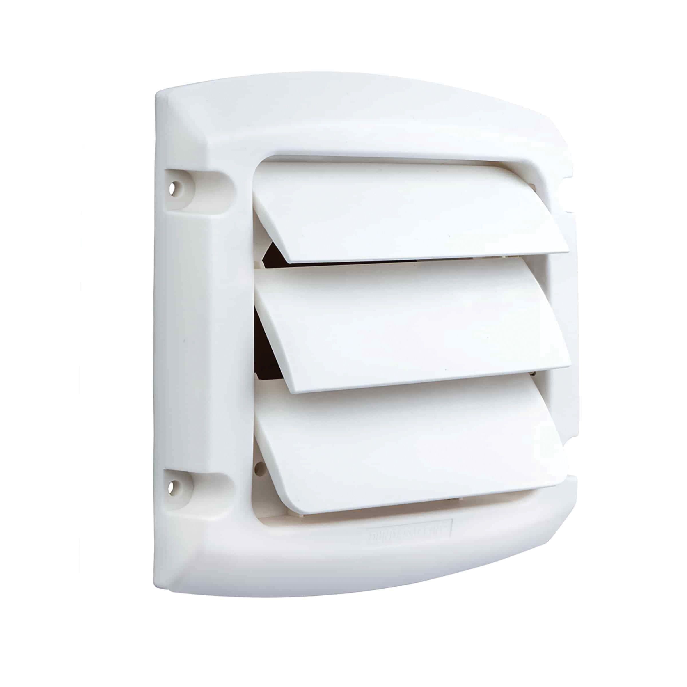 ProVent LC4WZW Exhaust Cap, 4 in Duct, Polypropylene, White