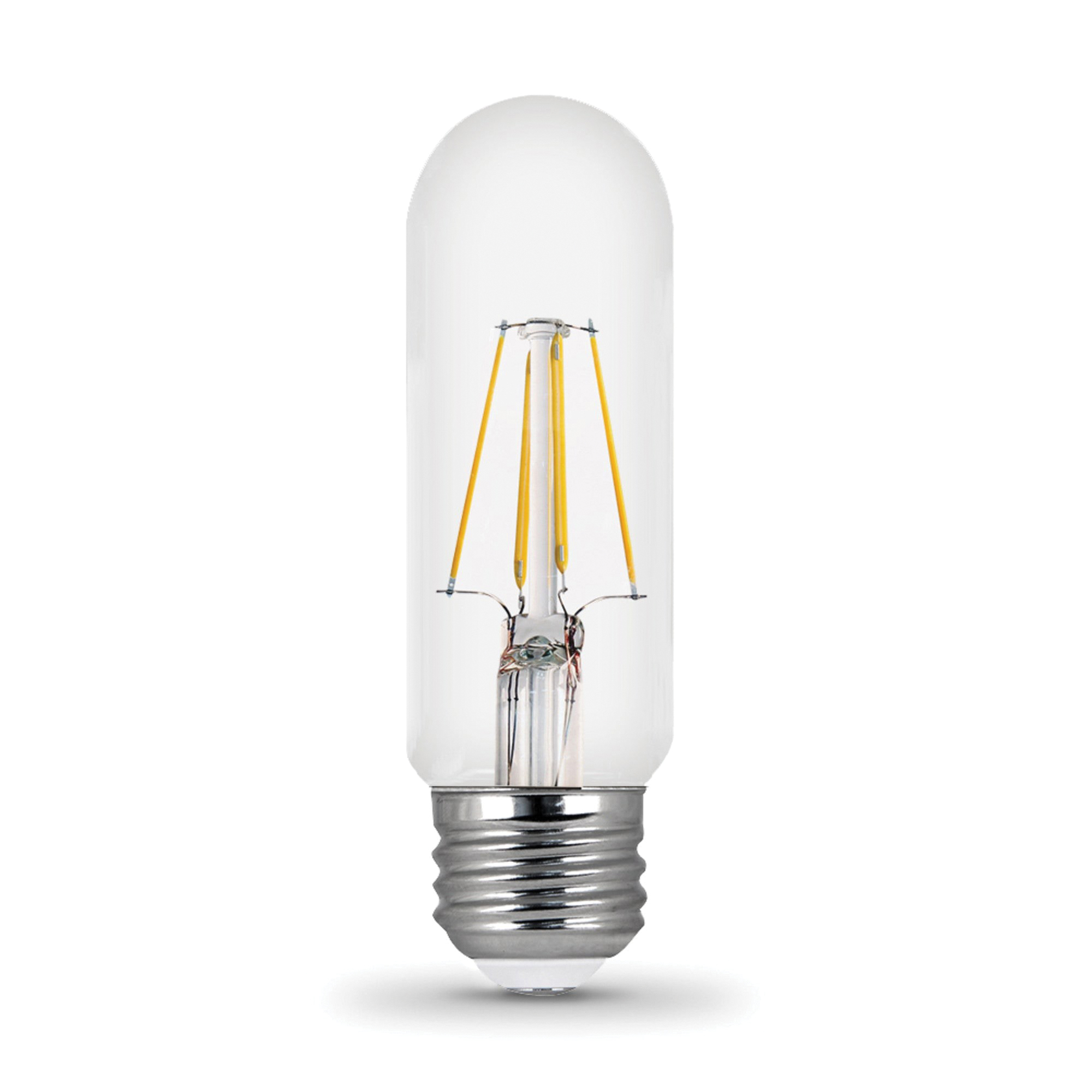 BPT1040/950CA Filament LED Bulb, Linear, T10 Lamp, 40 W Equivalent, E26 Medium Lamp Base, Dimmable, Clear