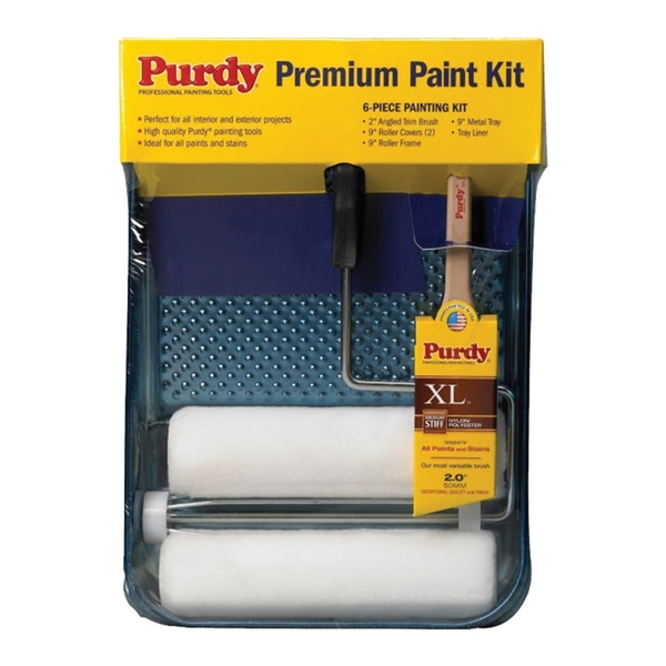 14C811000 Painters Roller and Tray Set, 6-Piece