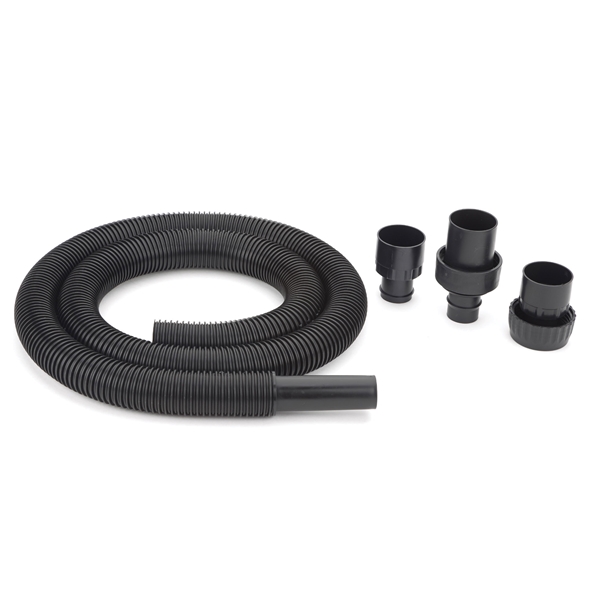 9050533 Vacuum Hose, 1-1/2 in OD, 8 ft L, Plastic
