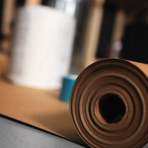X-Paper 12360/20 Floor Protection Paper, 120 ft L, 36 in W, Brown, Floor Mounting