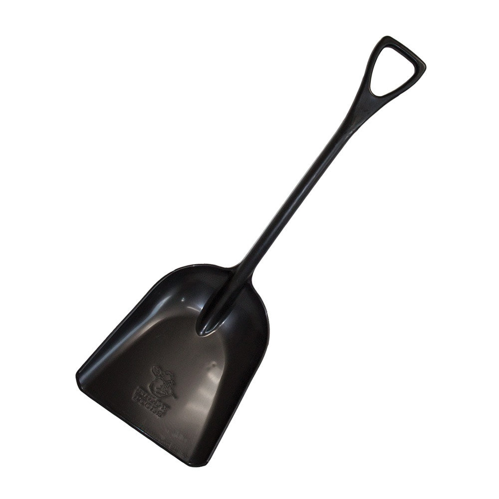 92801 Scoop, 42-1/2 in L, Plastic, Black