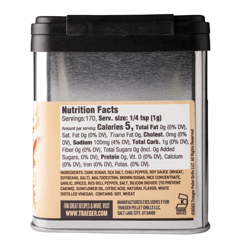 Traeger SPC177 Jerky Rub, 6 oz Tin