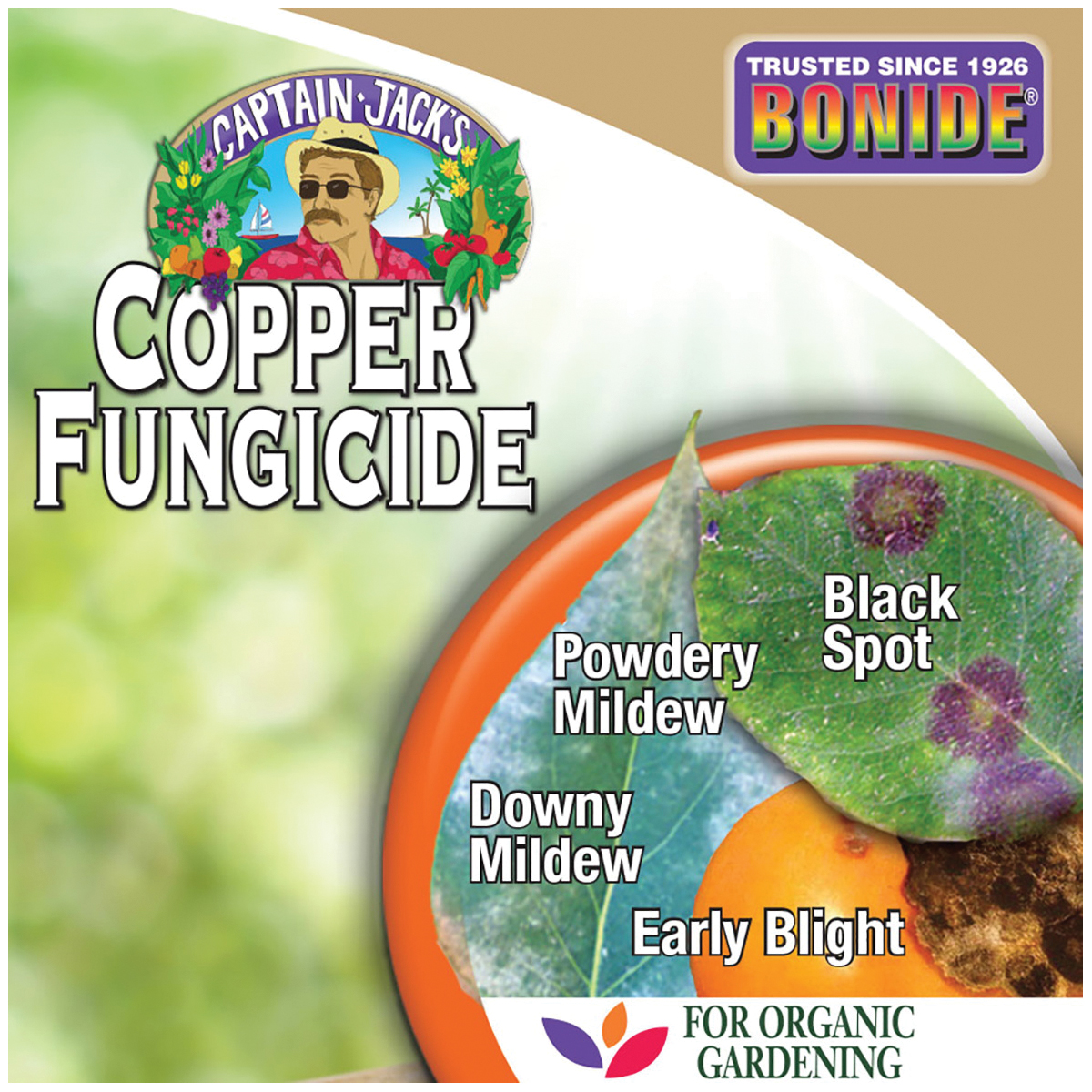 Bonide 814 Copper Fungicide, Liquid, Acid, Blue, 1 qt