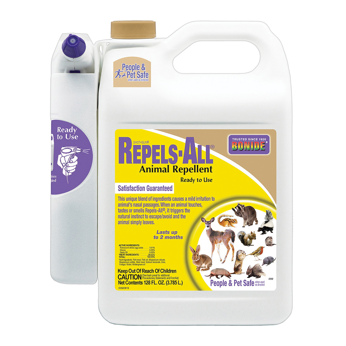 Repels All 2392 Animal Repellent, Ready-to-Use