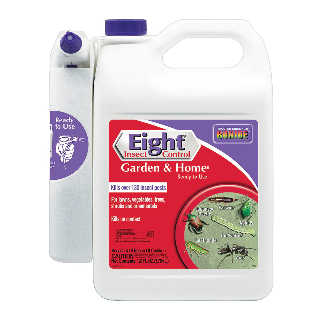 Eight 429 Insect Control, Liquid, Spray Application, 1 gal