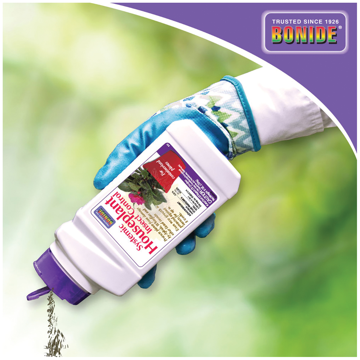Bonide 951 Systemic Houseplant Insect Control, Granular, Indoor, 8 oz Bottle