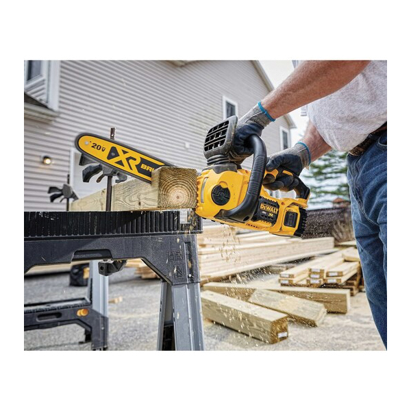 DeWALT DCCS620B Chainsaw, Tool Only, 5 Ah, 20 V, Lithium-Ion, 12 in L Bar, 3/8 in Pitch - 5