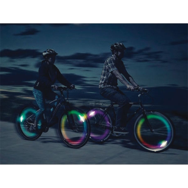 Nite Ize SPOKELIT Series SKL-03-07 Disco Spoke Wheel Light, Multi-Color - 2