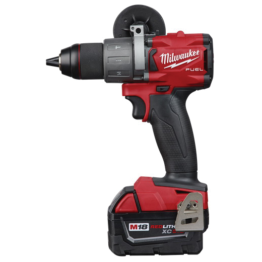 Milwaukee M18 FUEL 2804-22 Hammer Drill Kit, Battery Included, 18 V, 5 Ah, 1/2 in Chuck, Ratcheting Chuck - 2