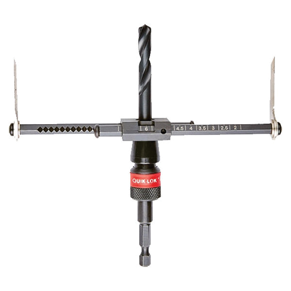 49-56-0320 Hole Cutter, 2 to 7 in Dia, 1 in D Cutting, 2 TPI, Steel Cutting Edge