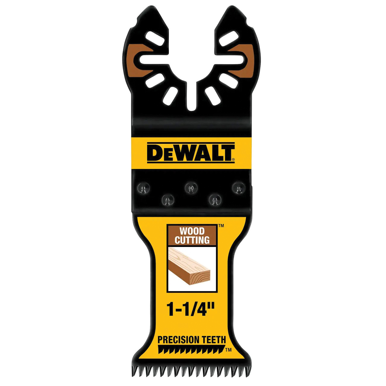 DWA4270-3 Cutting Blade, 1-1/4 in, 6 TPI, HCS