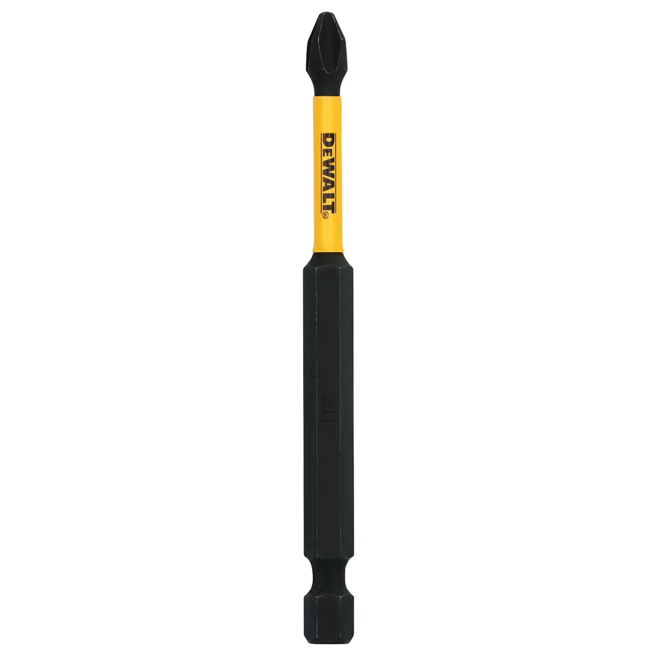FLEXTORQ, IMPACT READY DWA3PH2IR5 Power Screwdriver Bit, #2 Drive, Phillips Drive, 1/4 in Shank, Hex Shank