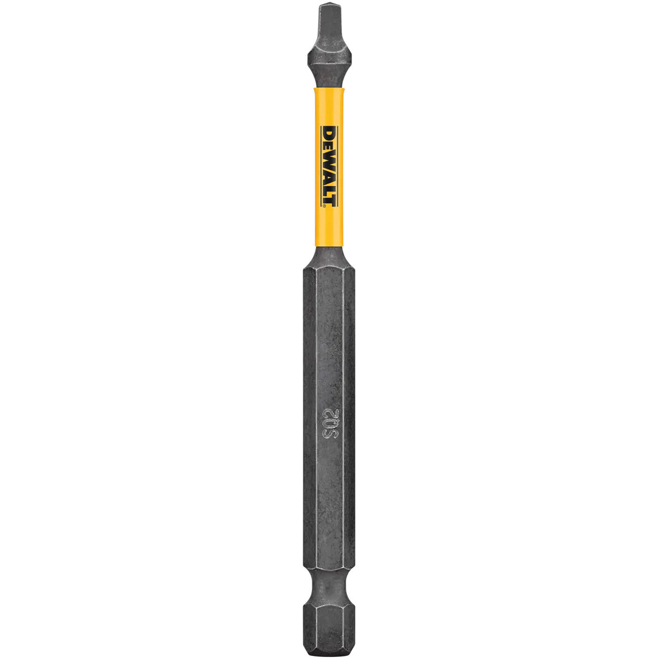 FLEXTORQ, IMPACT READY DWA3SQ2IR Power Screwdriver Bit, #2 Drive, Square Recess Drive, 1/4 in Shank, Hex Shank