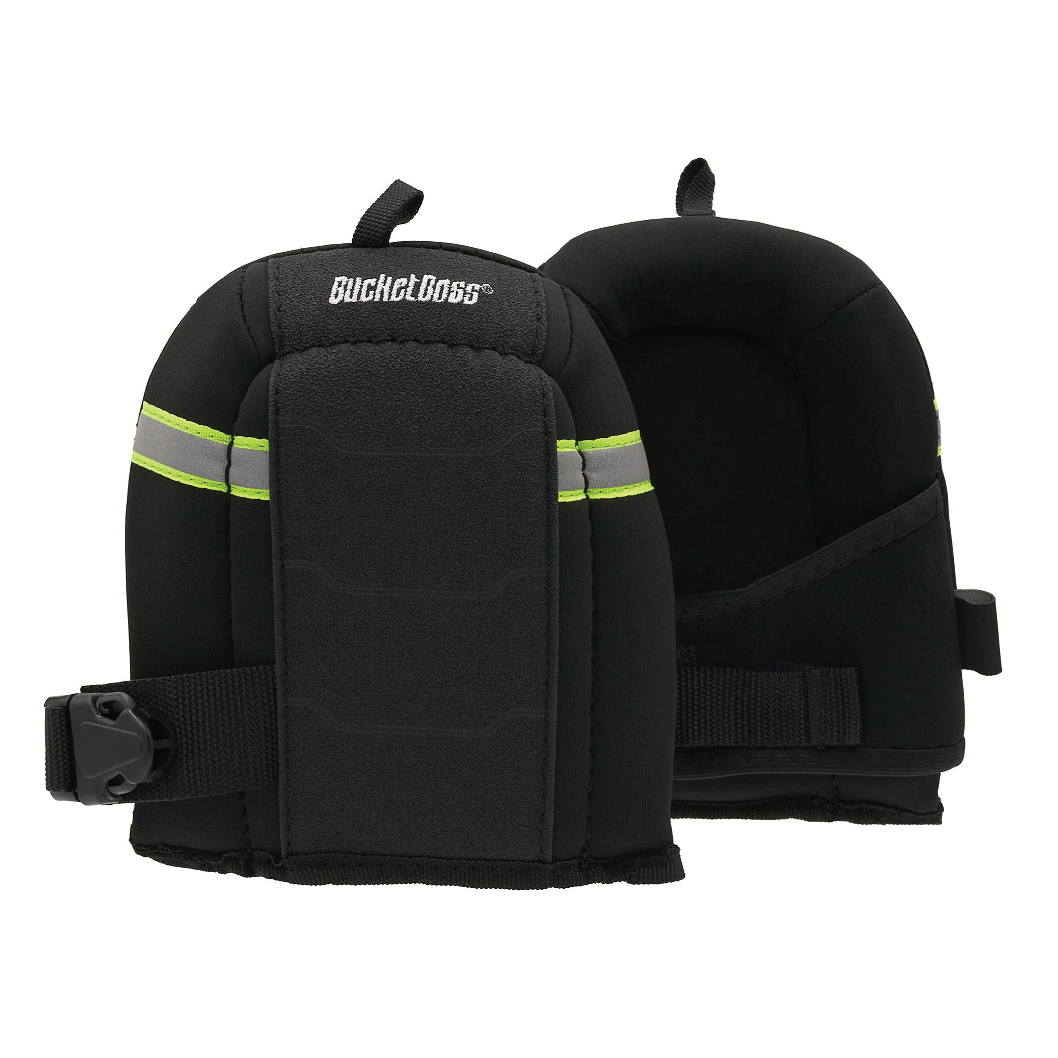 GX3 Knee Pad, Polyester/Rubberized PVC Cap, EVA Foam Pad, Buckle