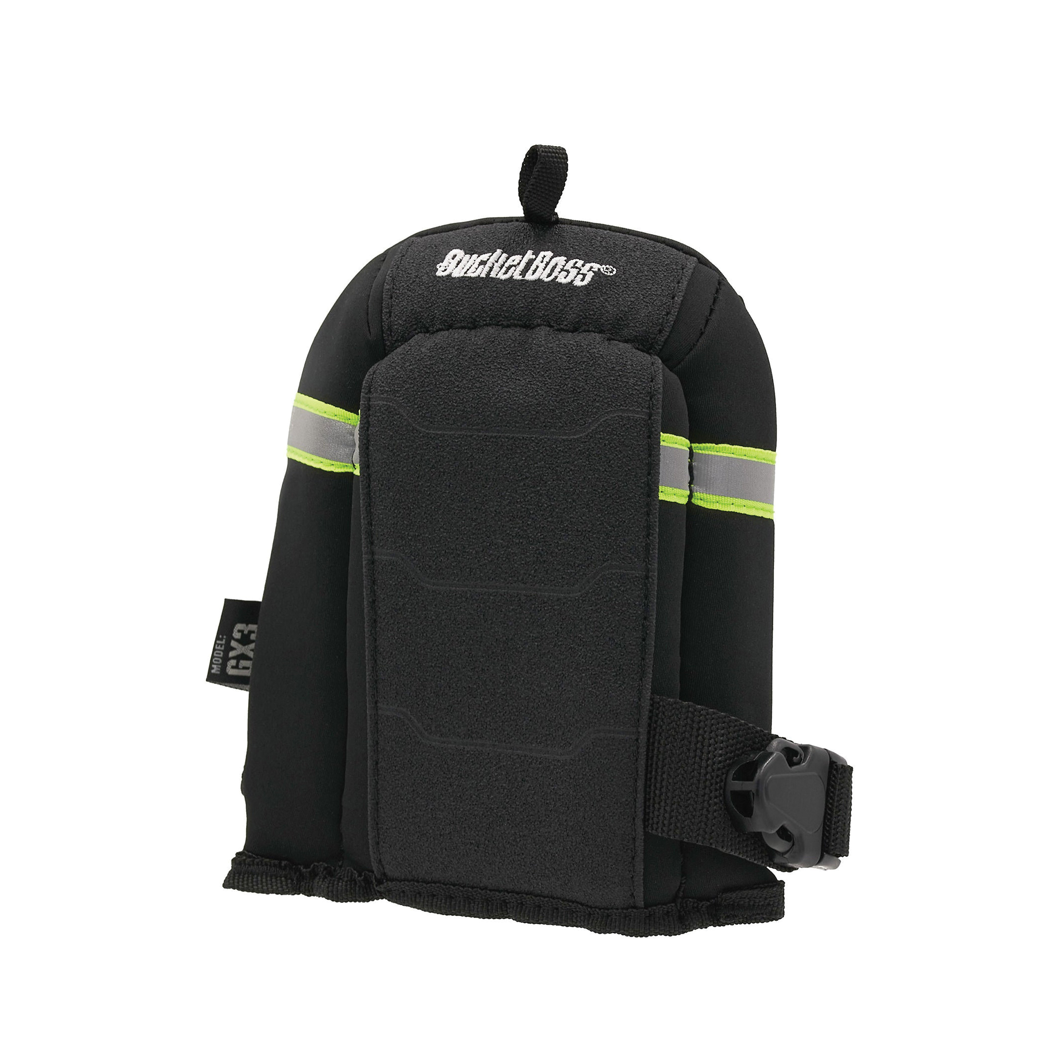 Bucket Boss GX3 Knee Pad, Polyester/Rubberized PVC Cap, EVA Foam Pad, Buckle - 3