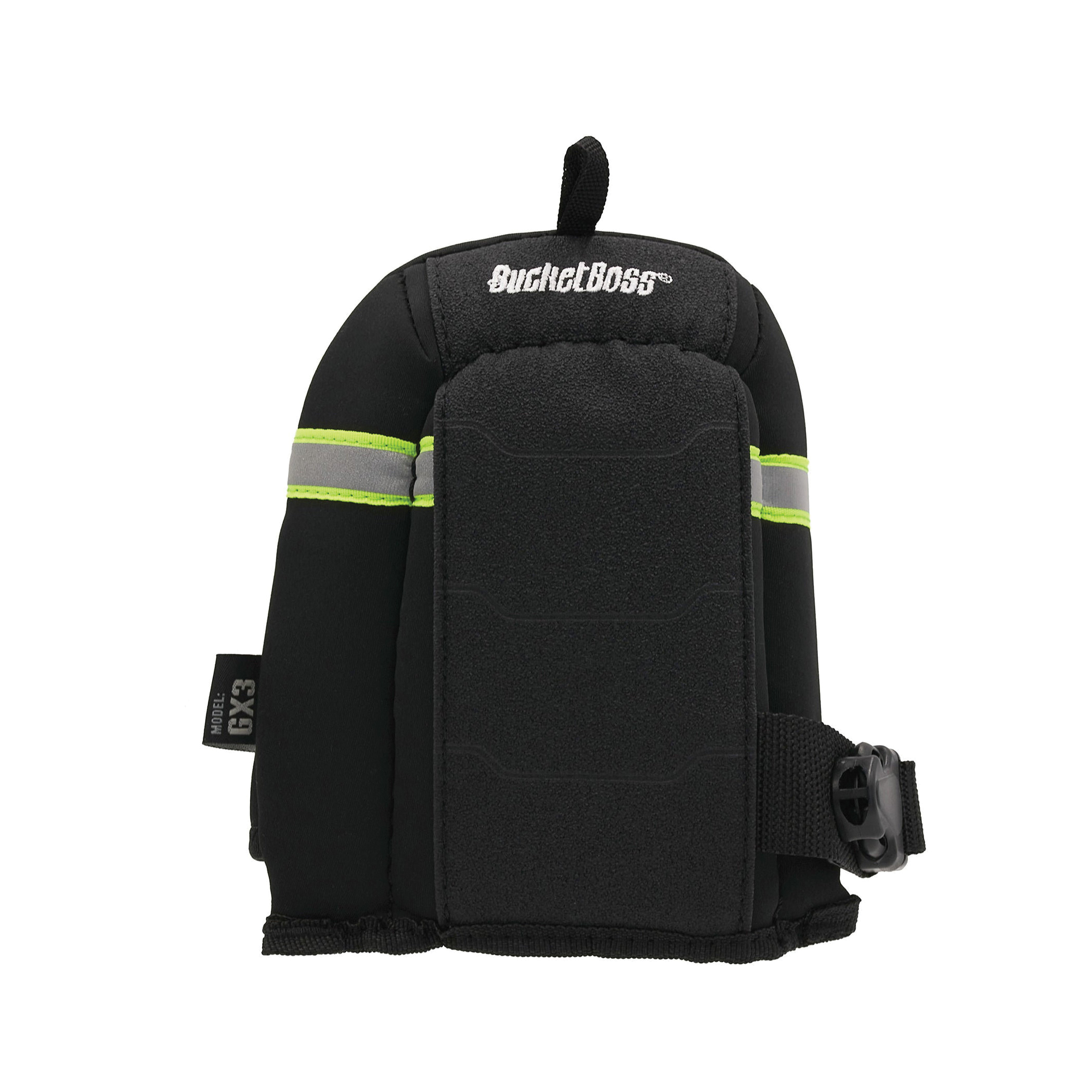 Bucket Boss GX3 Knee Pad, Polyester/Rubberized PVC Cap, EVA Foam Pad, Buckle - 5