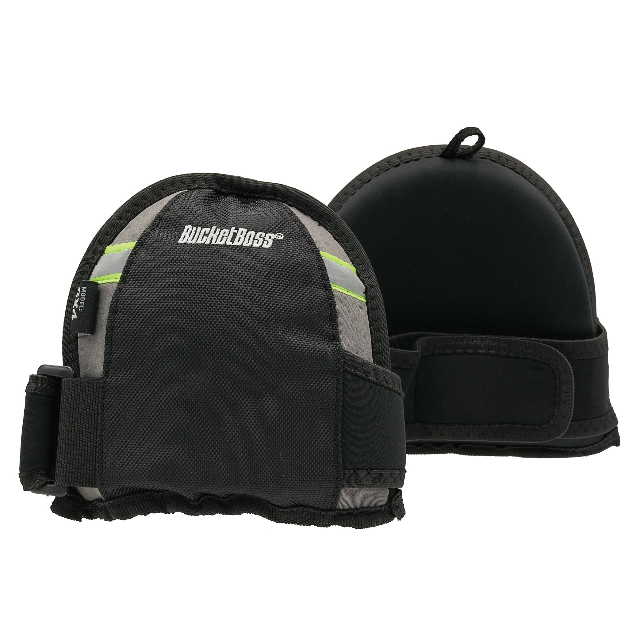 GX4 Knee Pad, Polyester Cap, EVA Foam Pad, Buckle, Hook and Loop