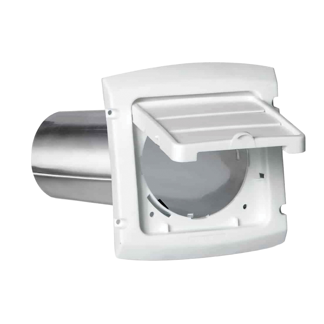 EzAccess BHLH4WZW Exhaust Hood, 6-1/8 in W Hood, 0.85 in D Hood, 7 in H Hood, 4 in Duct, White Hood