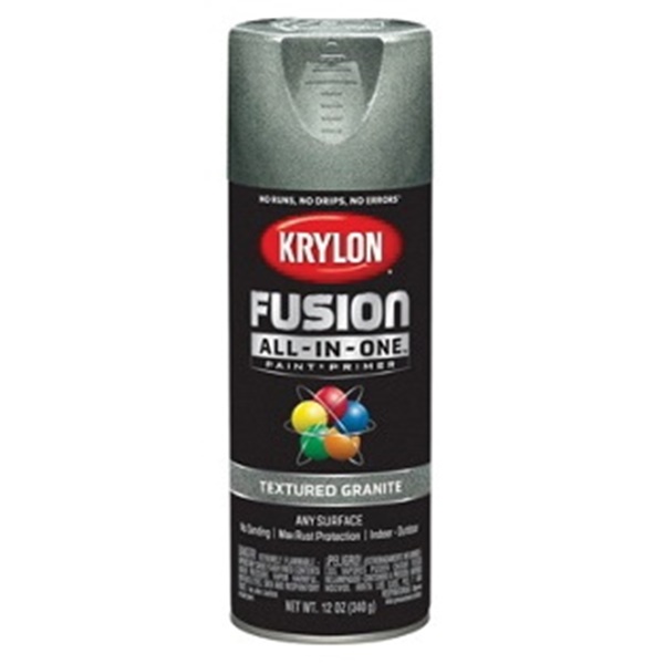 K02780007 Spray Paint, Textured, Granite, 12 oz, Can