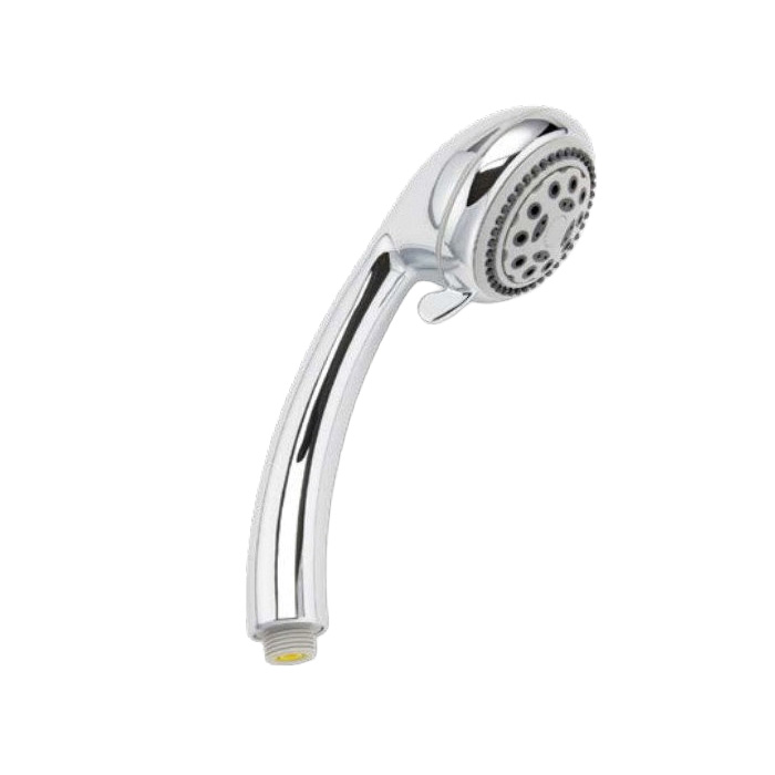 K721CP Handheld Shower Head, Round, 1.8 gpm, 5 -Spray Function, Polished Chrome, 3.35 in Dia