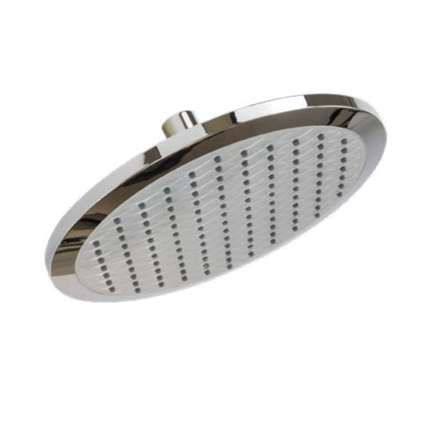 K710CP Rain Shower Head with Enhanced Spray Power, Round, 1.8 gpm, Polished Chrome, 8.85 in Dia